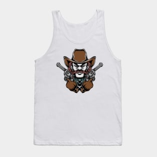 Cowboy and guns Tank Top